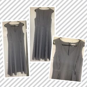 Calvin Klein | Buffalo Check Pattern Dress | Size 10